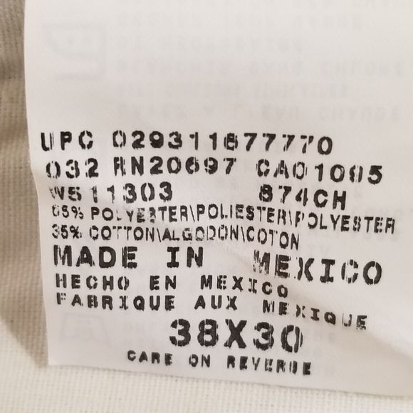 NEW Dickies 874 Pants Original Fit Work Pant 38x30 Mens Gray Straight Leg - Picture 9 of 10